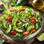 Avocado and Cucumber Salad