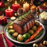 Festive Christmas Eve Roasted Beef Tenderloin