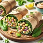 Vegan Chickpea Salad Wraps