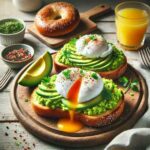 Healthy Breakfast Idea: Avocado Toast with Poached Eggs